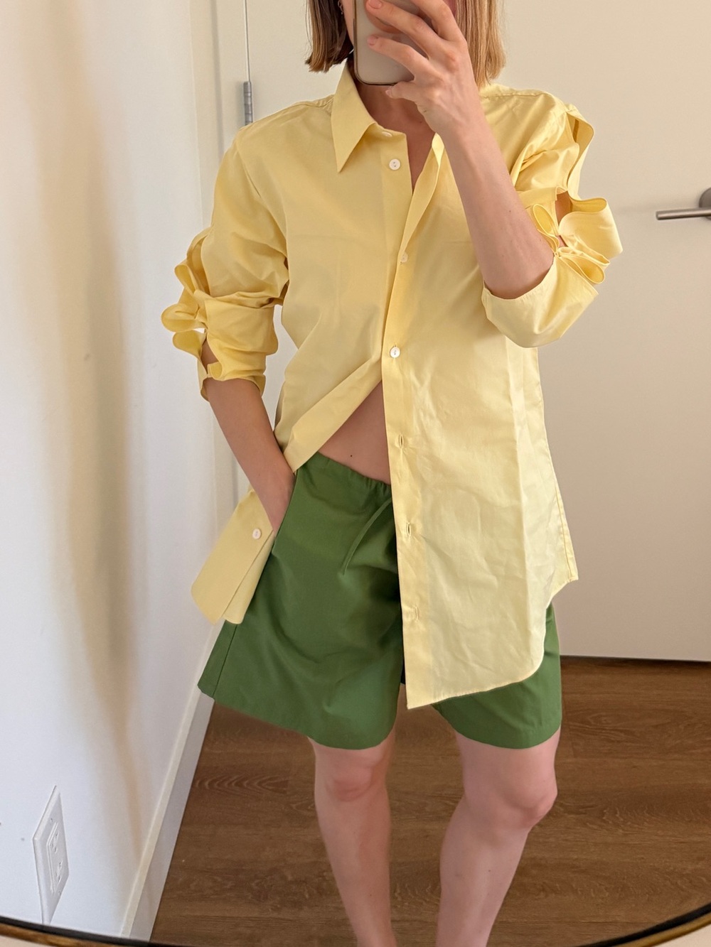 Anteros Nova Shirt Butter Yellow XXS